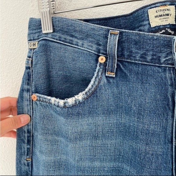Citizens of Humanity Flavie Premium Vintage Collection Trouser Jeans in Truth 29 - Picture 12 of 14
